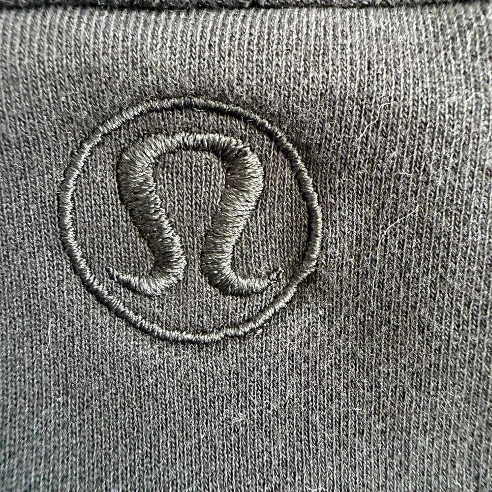 LULULEMON To You Sweater Sz 6 Black High Neck Kangaroo Pocket Sweatshirt EUC - Picture 12 of 13